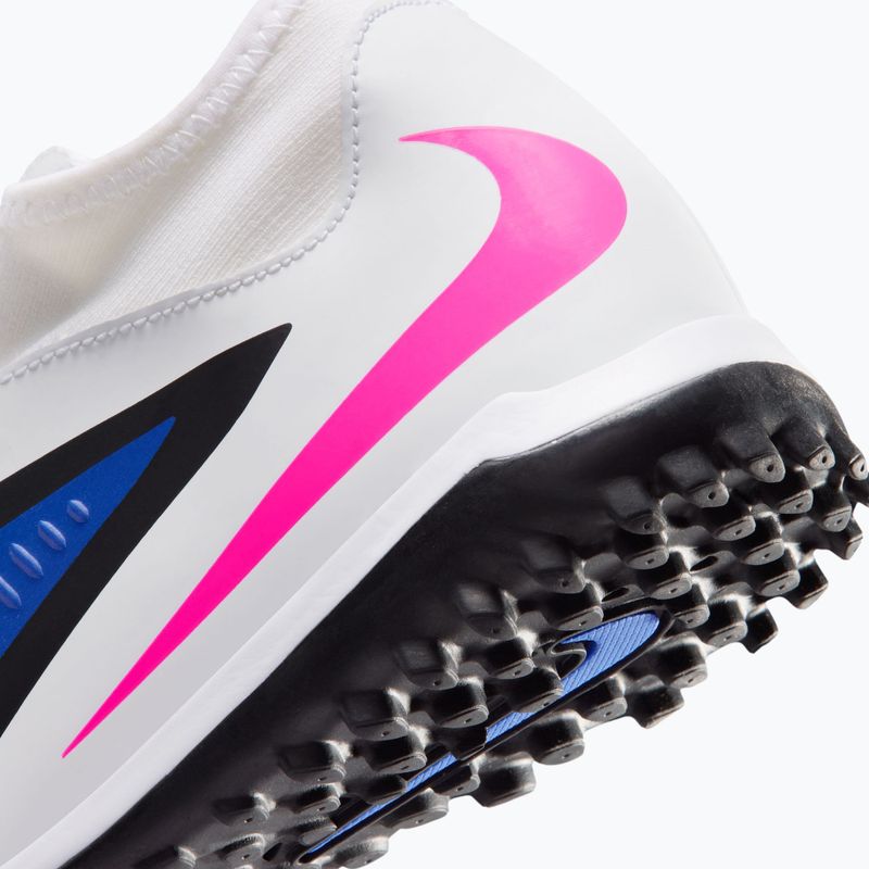 Vaikiški futbolo bateliai Nike Phantom 6 High Academy TF racer blue/white/pink blast 9