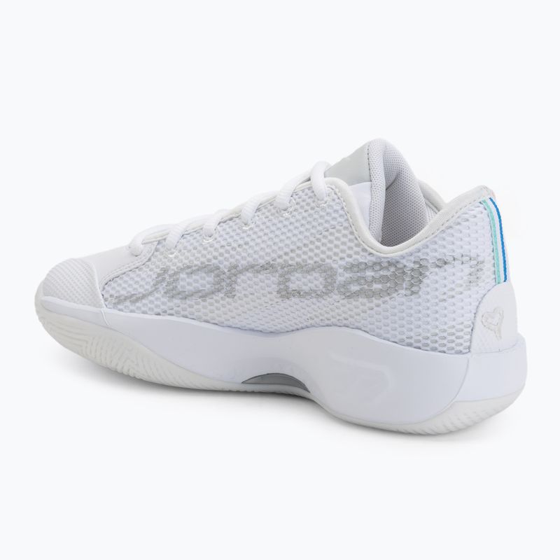 Buty do koszykówki męskie  Nike Jordan Luka 77 white/metallic silver/photon dust 3