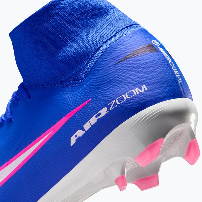Vyriški futbolo bateliai Nike Mercurial Superfly 10 Pro FG race blue/white 10