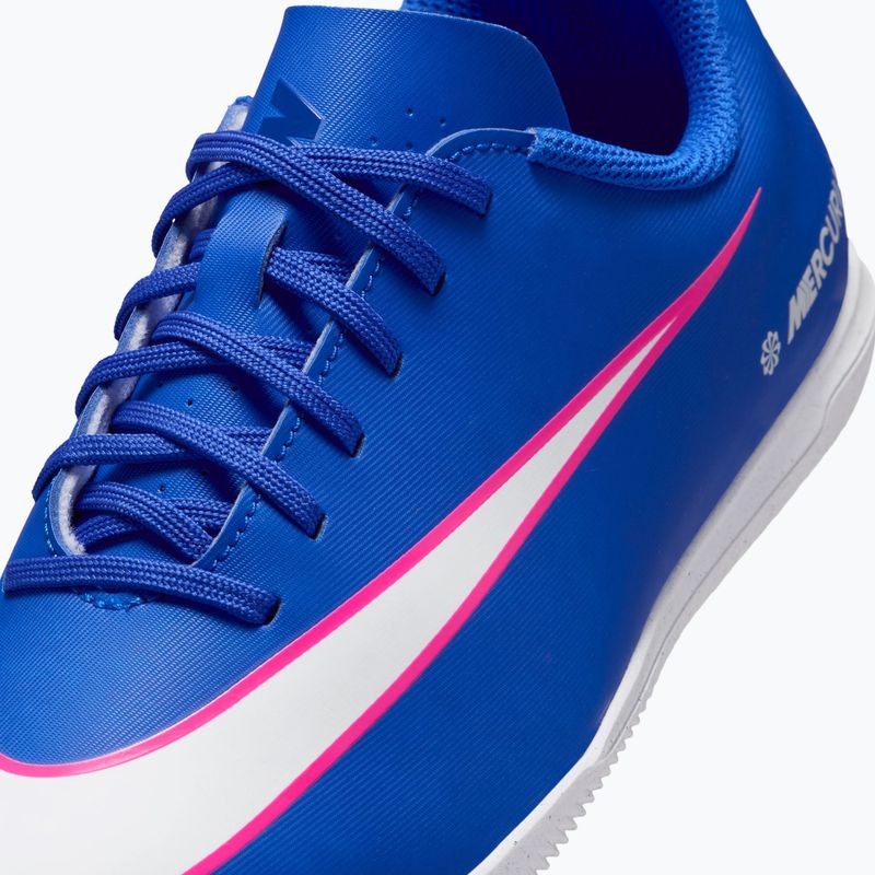 Vaikiški futbolo bateliai Nike Mercurial Vapor 16 Club IC Racer Blue/White 9