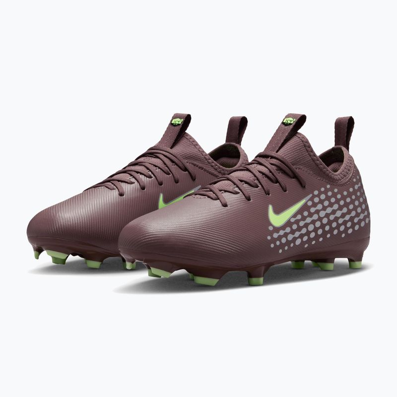 Vaikiški futbolo bateliai Nike Mercurial Vapor 16 Academy Kylian Mbappe FG/MG plum eclipse/metallic silver 3