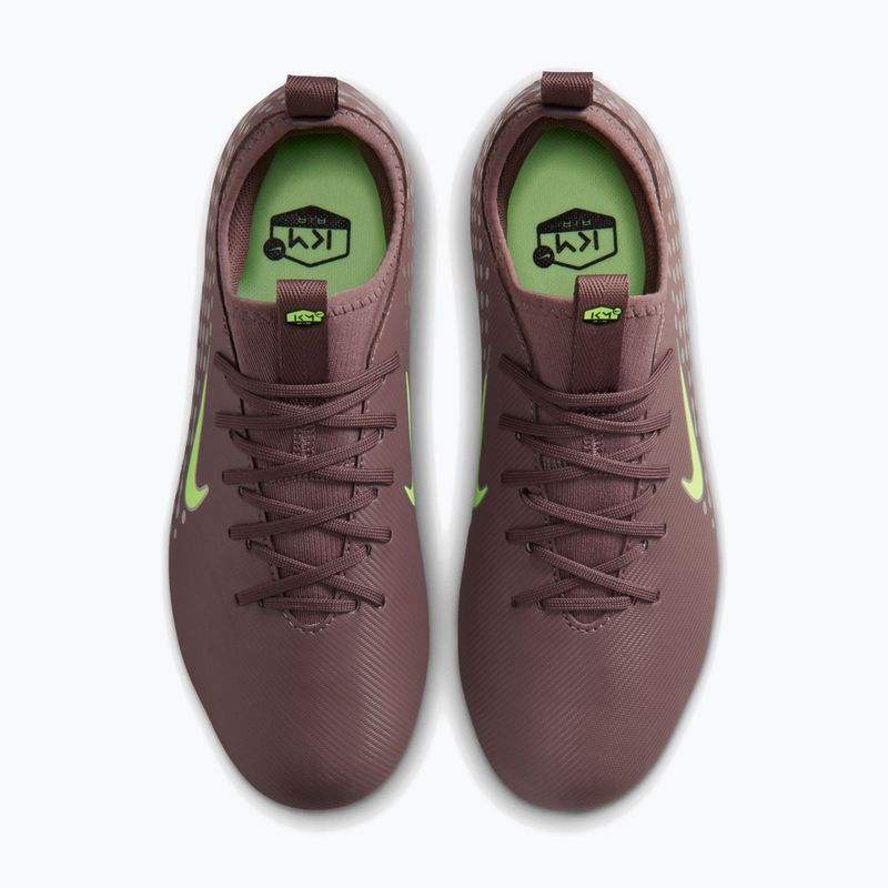 Vaikiški futbolo bateliai Nike Mercurial Vapor 16 Academy Kylian Mbappe FG/MG plum eclipse/metallic silver 5