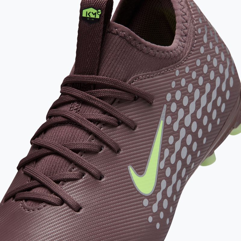 Vaikiški futbolo bateliai Nike Mercurial Vapor 16 Academy Kylian Mbappe FG/MG plum eclipse/metallic silver 7