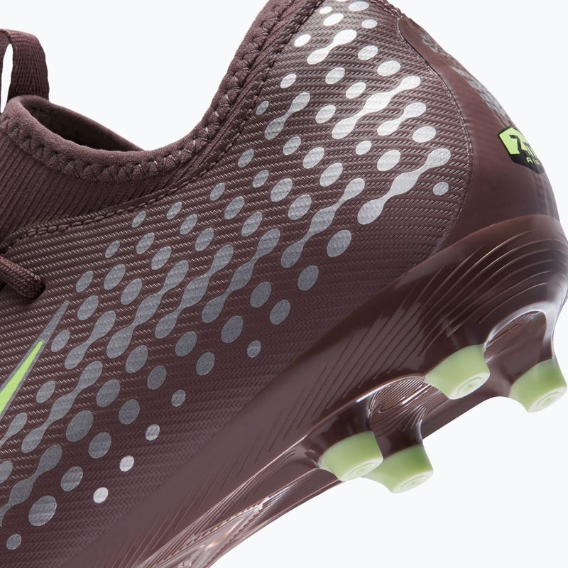 Vaikiški futbolo bateliai Nike Mercurial Vapor 16 Academy Kylian Mbappe FG/MG plum eclipse/metallic silver 8