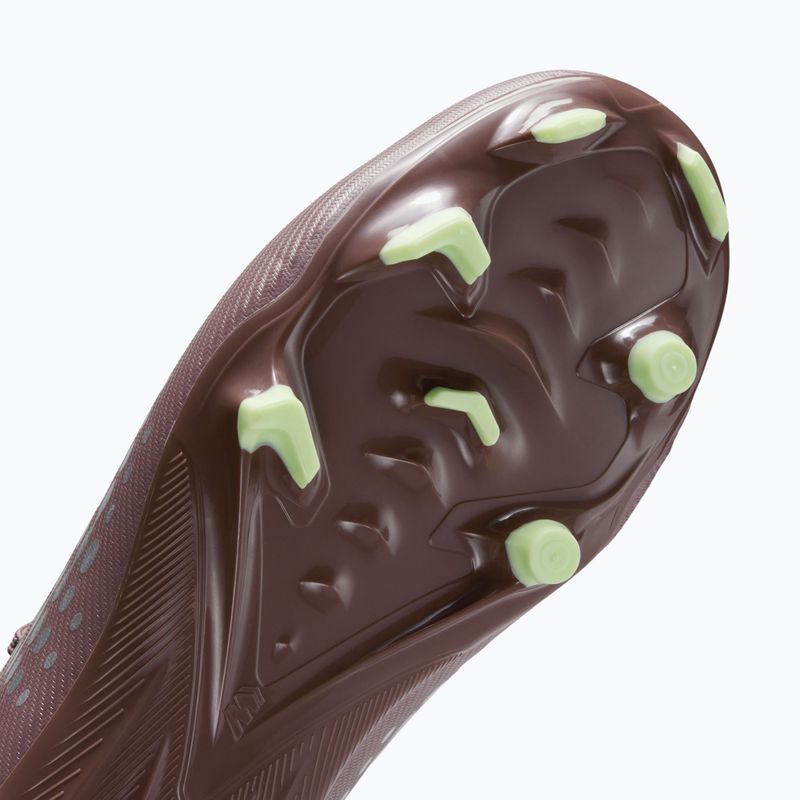 Vaikiški futbolo bateliai Nike Mercurial Vapor 16 Academy Kylian Mbappe FG/MG plum eclipse/metallic silver 9