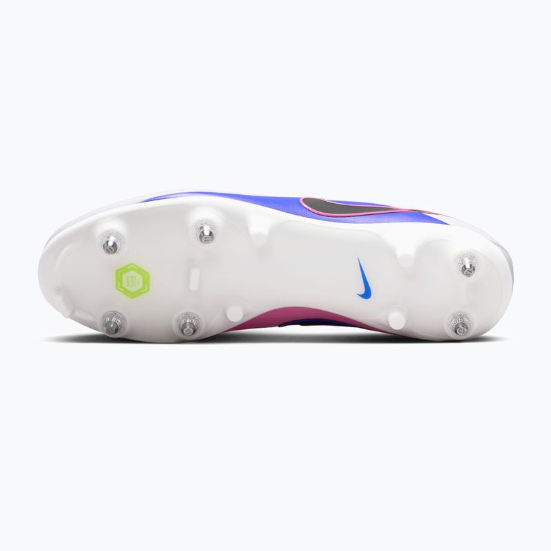 Vyriški futbolo bateliai Nike Tiempo Maestro Acad SG-Pro AC White/Racer Blue/Pink Blast/Black 12
