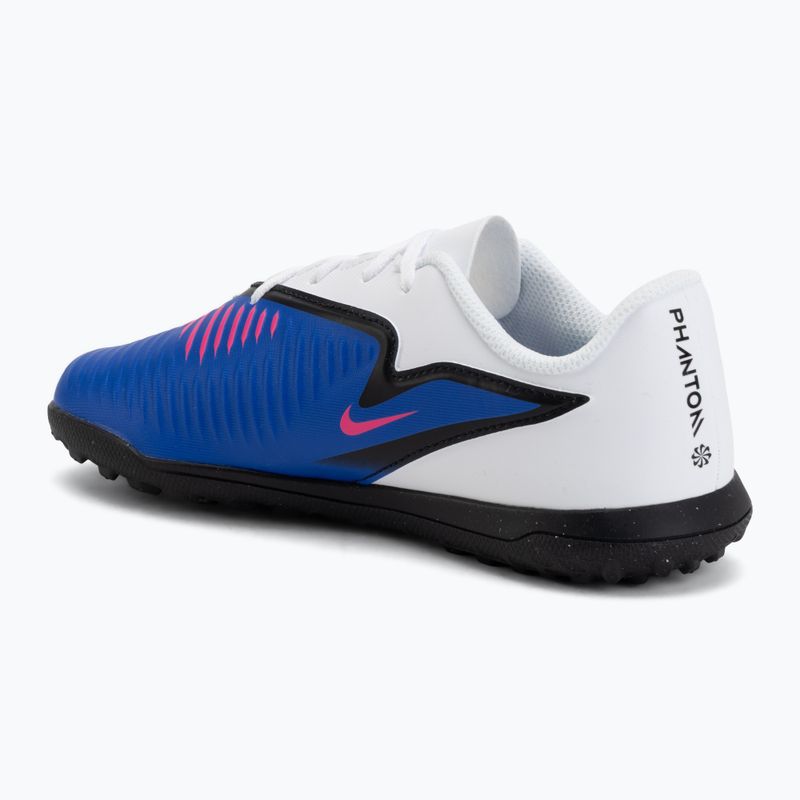 Vaikiški futbolo bateliai Nike Jr. Phantom 6 Low Club TF racer blue/white/pink blast 3