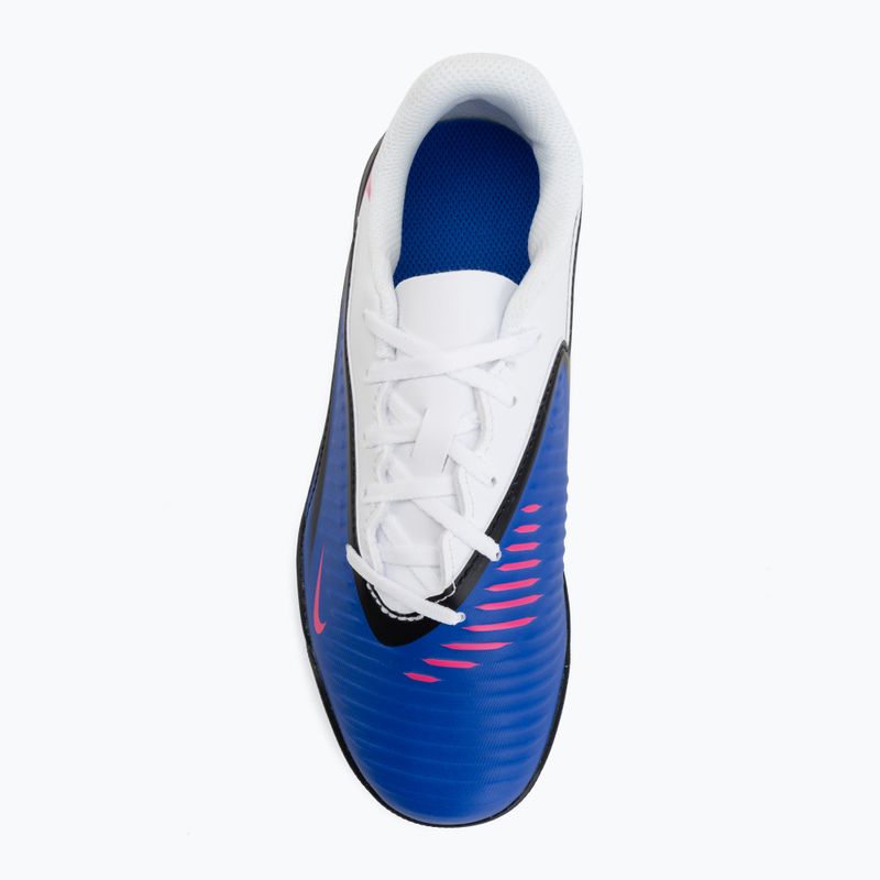 Vaikiški futbolo bateliai Nike Jr. Phantom 6 Low Club TF racer blue/white/pink blast 5