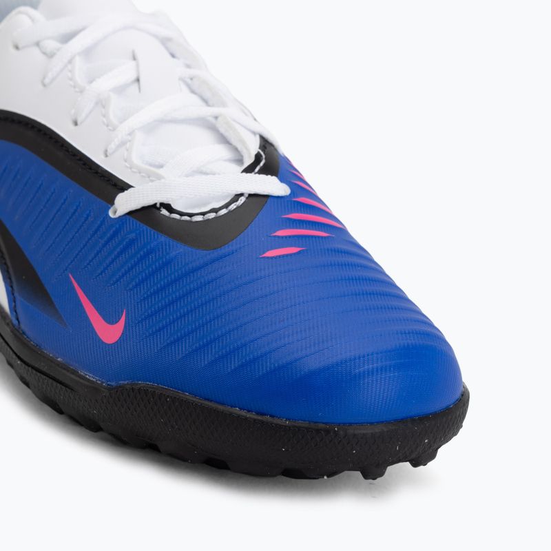 Vaikiški futbolo bateliai Nike Jr. Phantom 6 Low Club TF racer blue/white/pink blast 7