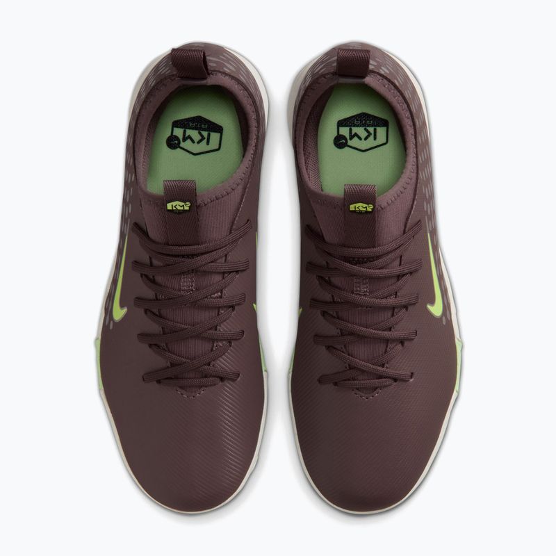 Vaikiški futbolo bateliai Nike Mercurial Vapor 16 Academy Kylian Mbappe TF plum eclipse/metallic silver 5