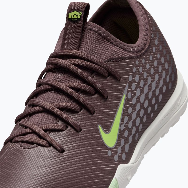 Vaikiški futbolo bateliai Nike Mercurial Vapor 16 Academy Kylian Mbappe TF plum eclipse/metallic silver 7