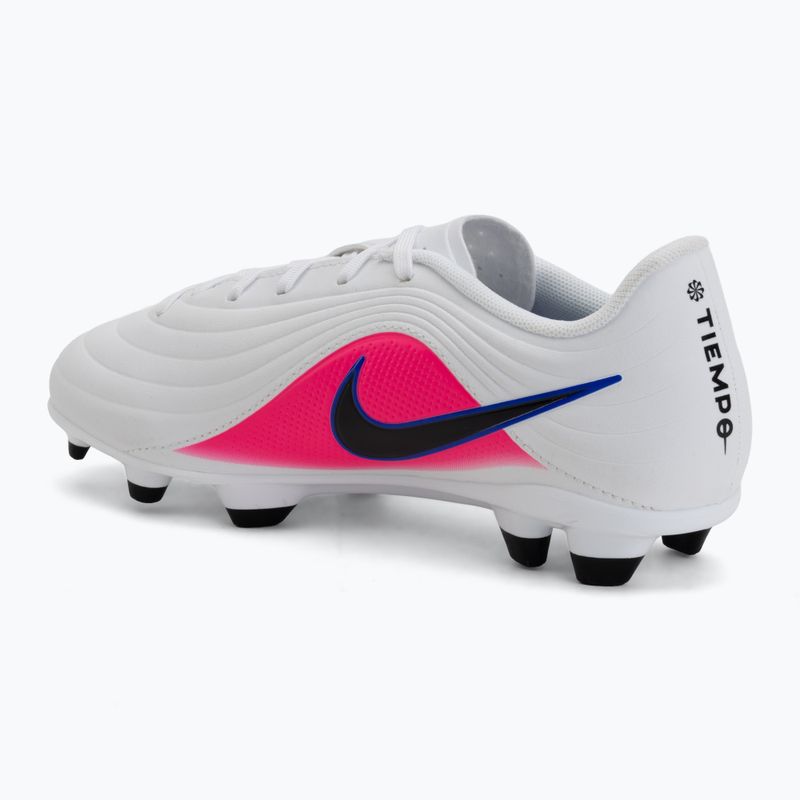 Vaikiški futbolo bateliai Nike Tiempo Maestro Club Jr FG/MG white/racer blue/pink blast/black 3