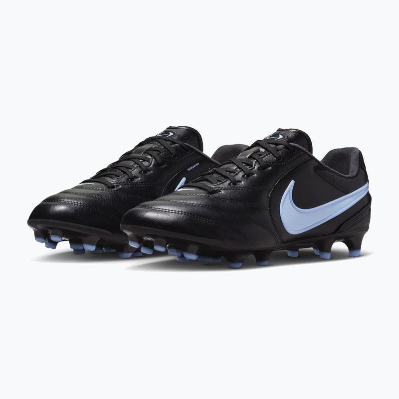 Vyriški futbolo bateliai Nike Tiempo Ligera Pro FG black/ice blue/obsidian 10