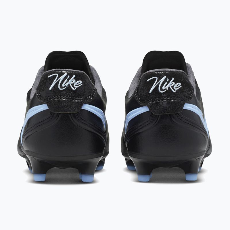 Vyriški futbolo bateliai Nike Tiempo Ligera Pro FG black/ice blue/obsidian 11