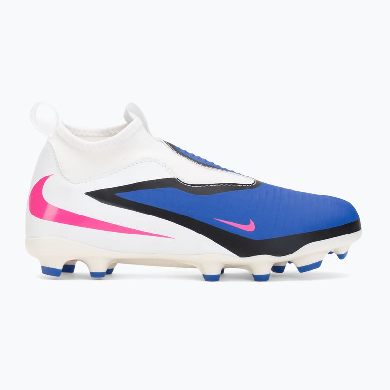 Vaikiški futbolo bateliai Nike Jr. Phantom 6 High Academy FG/MG racer blue/white/pink blast 2