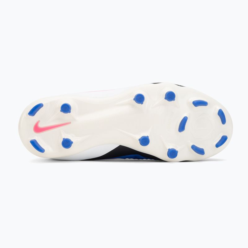 Vaikiški futbolo bateliai Nike Jr. Phantom 6 High Academy FG/MG racer blue/white/pink blast 4