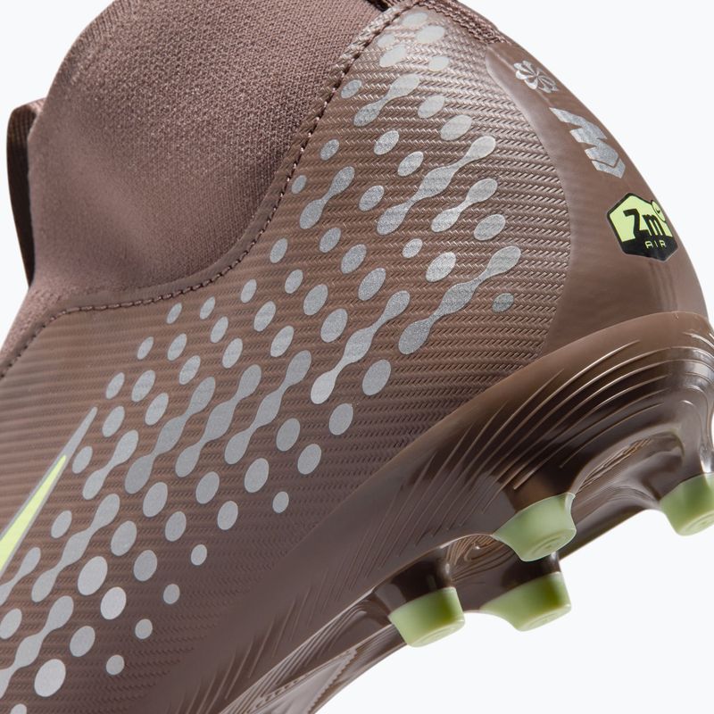 Vaikiški futbolo bateliai Nike Mercurial Superfly 10 Academy "Kylian Mbappé" Jr FG plum eclipse/metallic silver 8