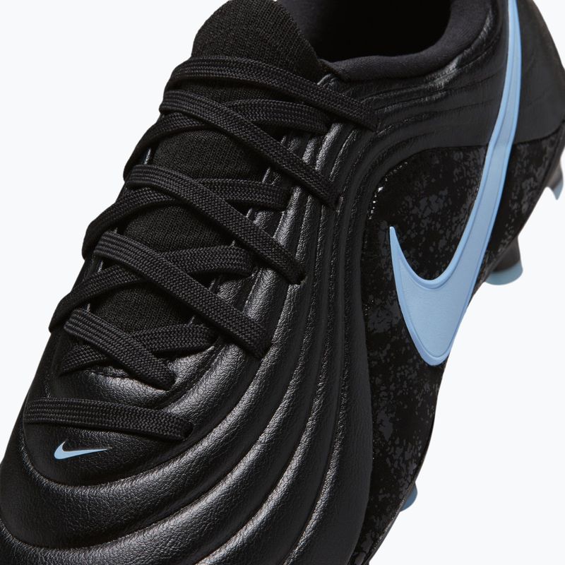 Vaikiški futbolo bateliai Nike Tiempo Maestro Academy Jr FG/MG black/ice blue 9