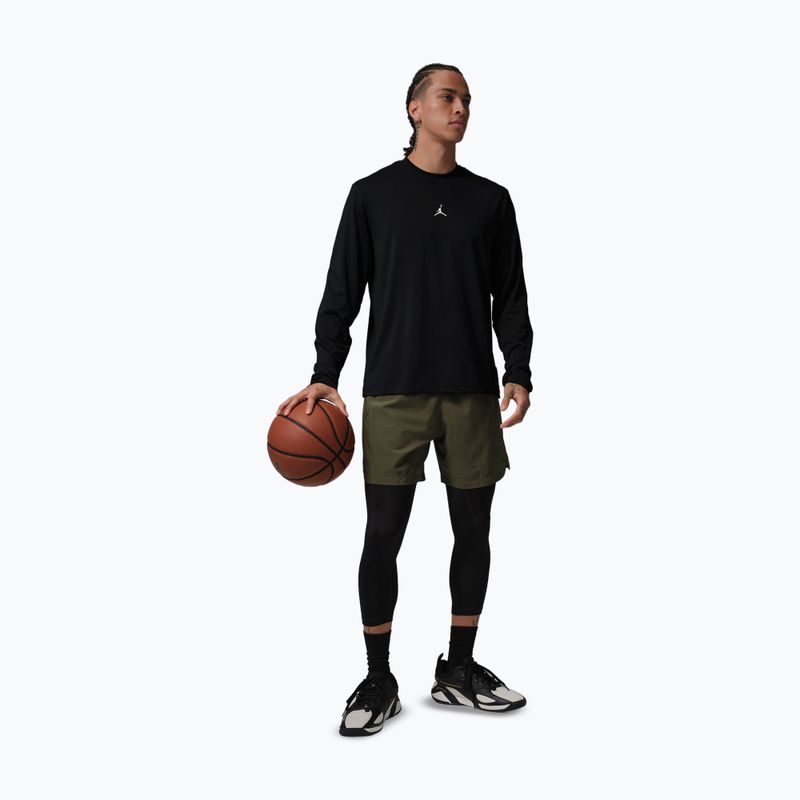 Vyriški marškinėliai ilgomis rankovėmis Nike Jordan Sport Essentials Dri-Fit black 2