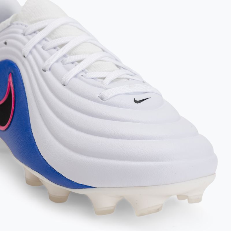 Vaikiški futbolo bateliai Nike Tiempo Maestro Academy Jr FG/MG white/racer blue/pink blast/black 7