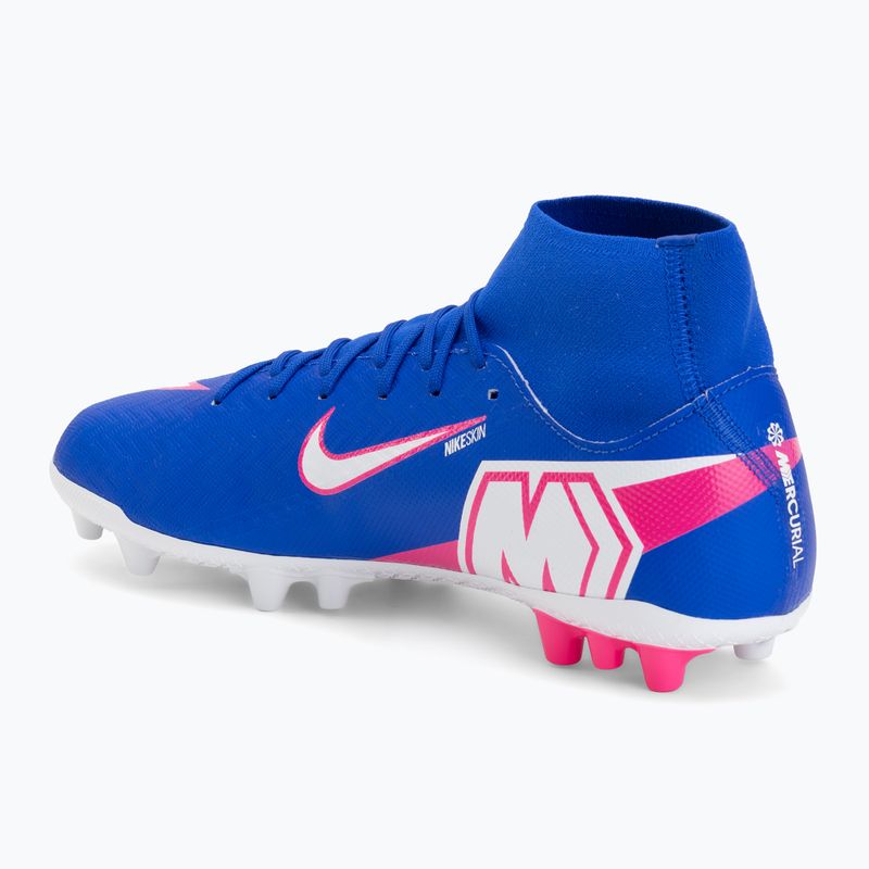 Vyriški futbolo bateliai Nike Mercurial Superfly 10 Academy AG racer blue/white 3