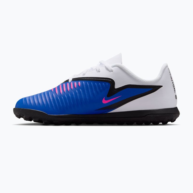 Vaikiški futbolo bateliai Nike Jr. Phantom 6 Low Club TF racer blue/white/pink blast 2
