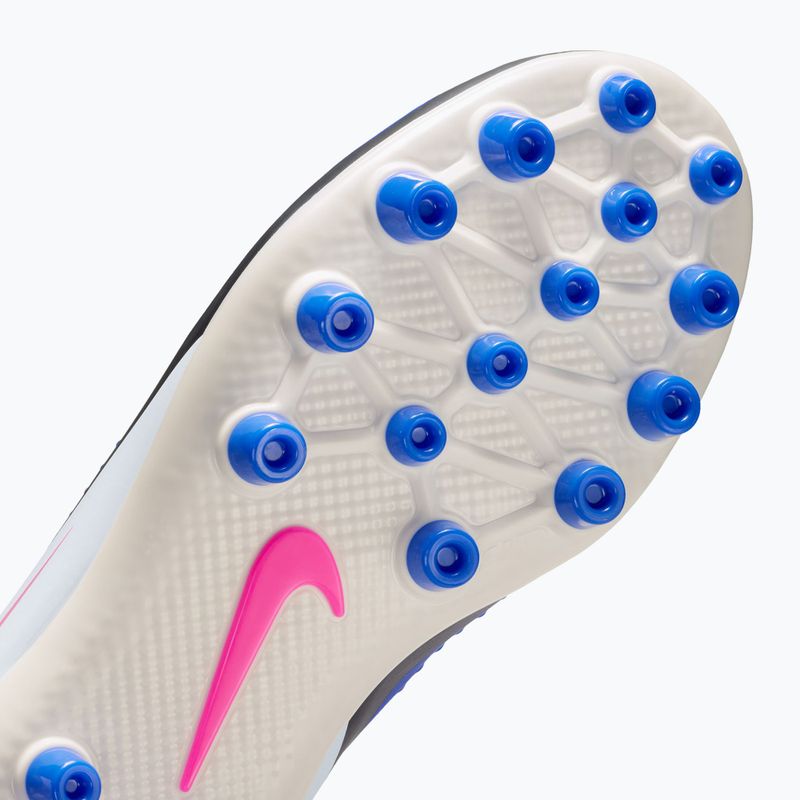 Vaikiški futbolo bateliai Nike Jr. Phantom 6 High Academy FG/MG racer blue/white/pink blast 16