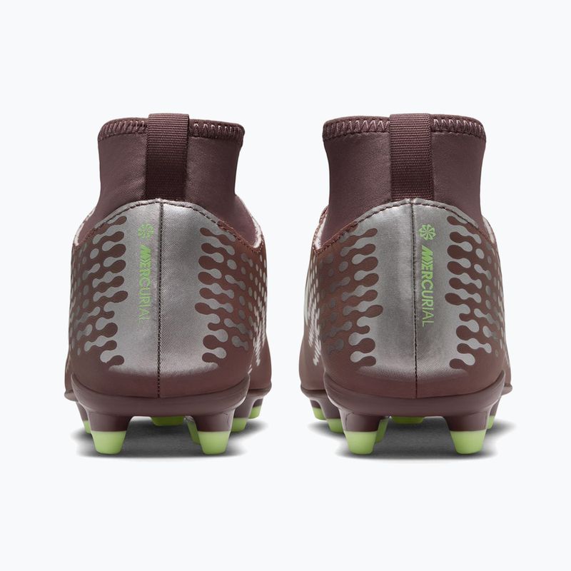 Vaikiški futbolo bateliai Nike Mercurial Superfly 10 Club "Kylian Mbappé" Jr FG/MG plum eclipse/metallic silver 4