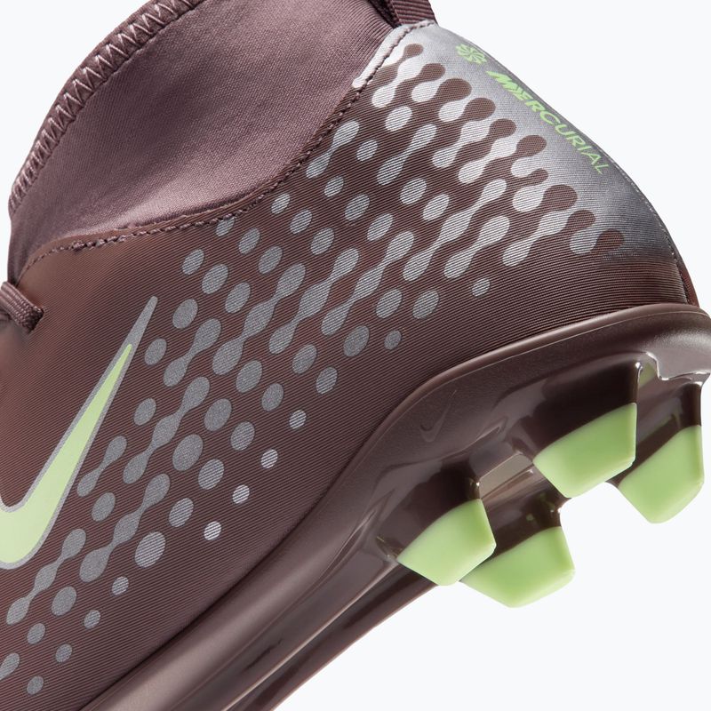 Vaikiški futbolo bateliai Nike Mercurial Superfly 10 Club "Kylian Mbappé" Jr FG/MG plum eclipse/metallic silver 8
