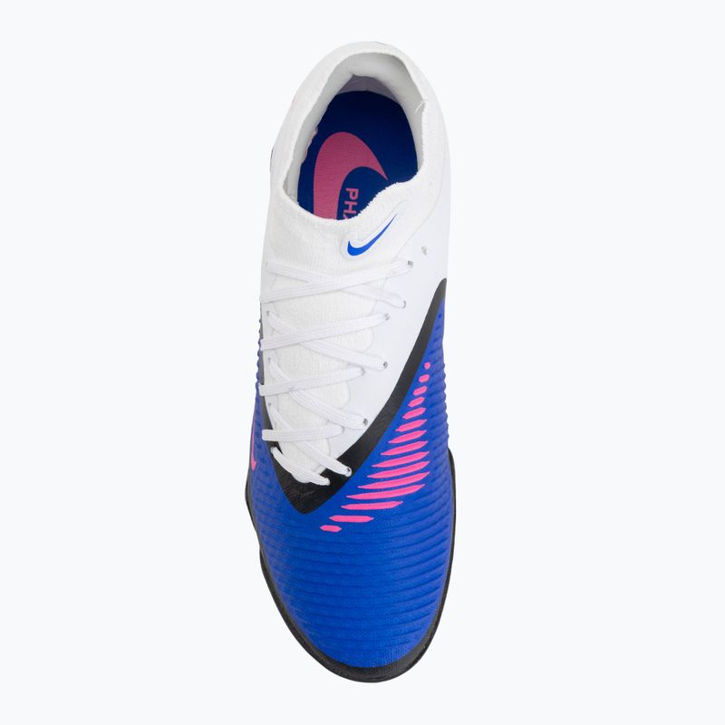 Vyriški futbolo bateliai Nike Phantom 6 High Academy TF racer blue/white/pink blast 5