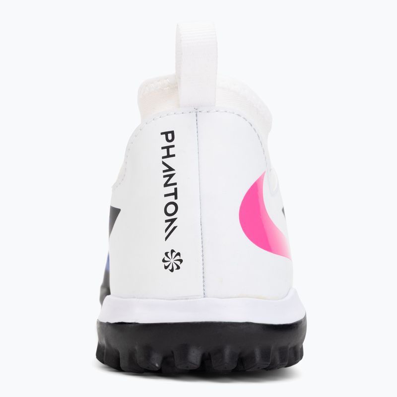 Vaikiški futbolo bateliai Nike Phantom 6 High Academy TF racer blue/white/pink blast 6