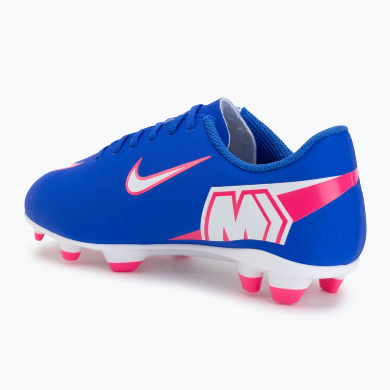 Vaikiški futbolo bateliai Nike Mercurial Vapor 16 Club FG/MG racer blue/white 3
