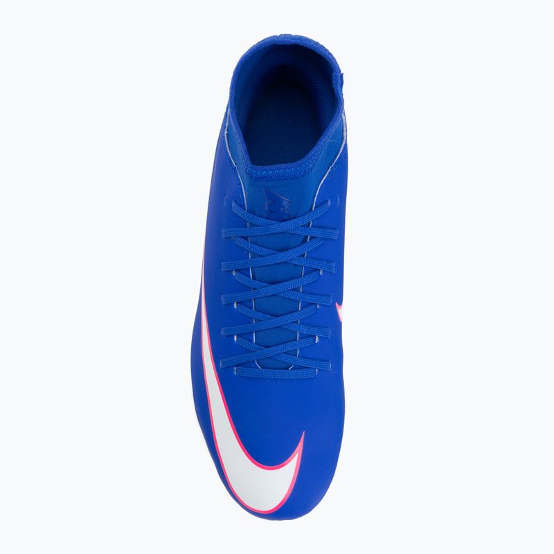 Vyriški futbolo bateliai Nike Mercurial Superfly 10 Club FG/MG racer blue/white 5