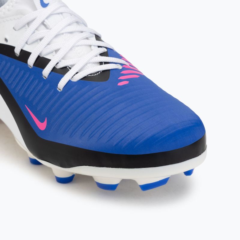 Vaikiški futbolo bateliai Nike Phantom 6 Low Academy FG/MG Jr racer blue/white/pink blast 7