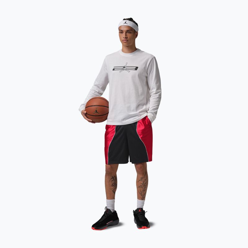Vyriški krepšinio šortai Nike Jordan Sport black/white/gym red 2