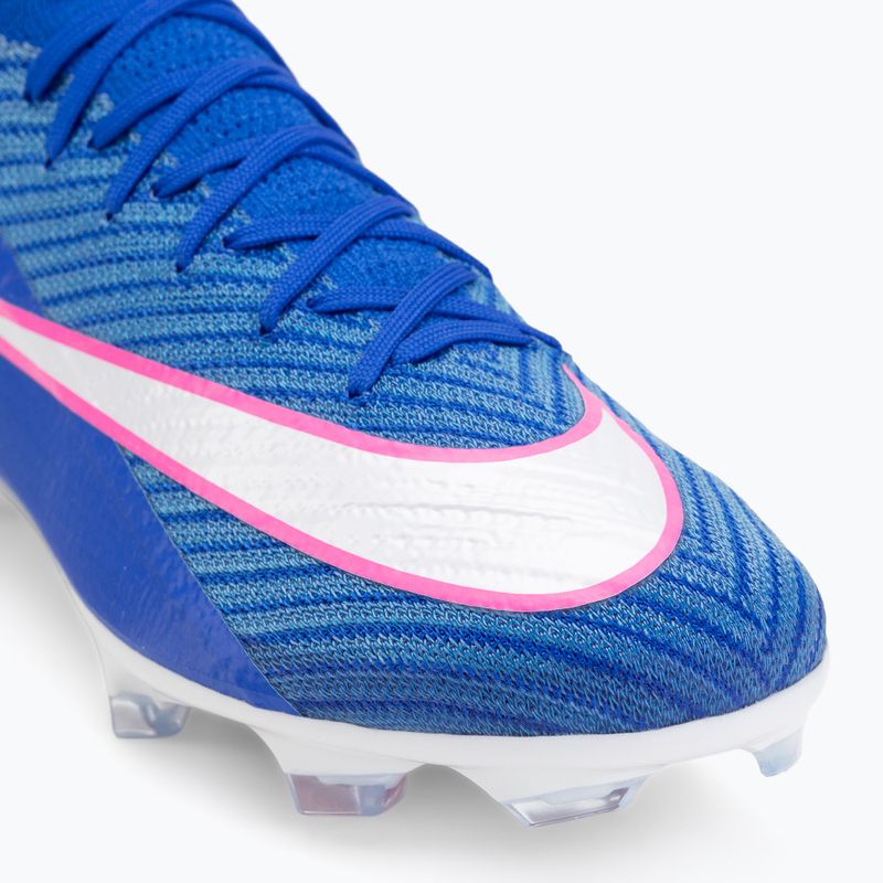 Vyriški futbolo bateliai Nike Mercurial Superfly 10 Elite FG racer blue/white 7