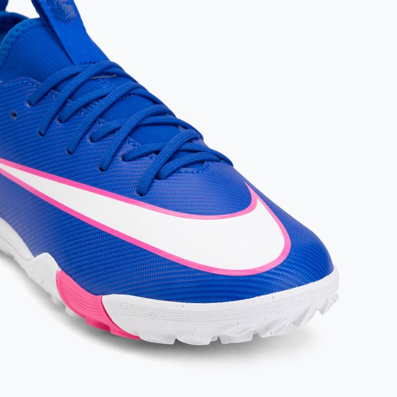 Vaikiški futbolo bateliai Nike Mercurial Vapor 16 Academy TF racer blue/white 7