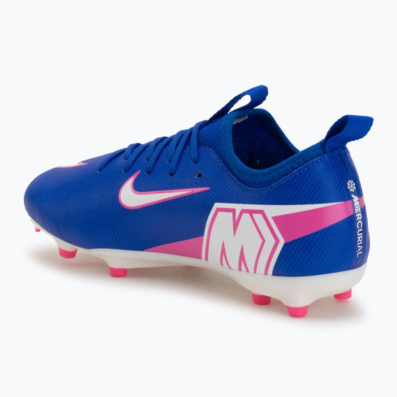 Vaikiški futbolo bateliai Nike Mercurial Vapor 16 Academy FG/MG racer blue/white 3