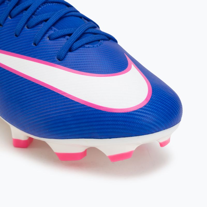Vaikiški futbolo bateliai Nike Mercurial Vapor 16 Academy FG/MG racer blue/white 7