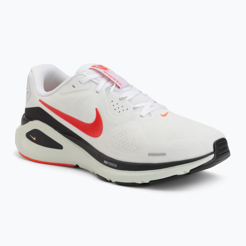 Vyriški bėgimo batai Nike Structure 26 white/medium ash/bright crimson
