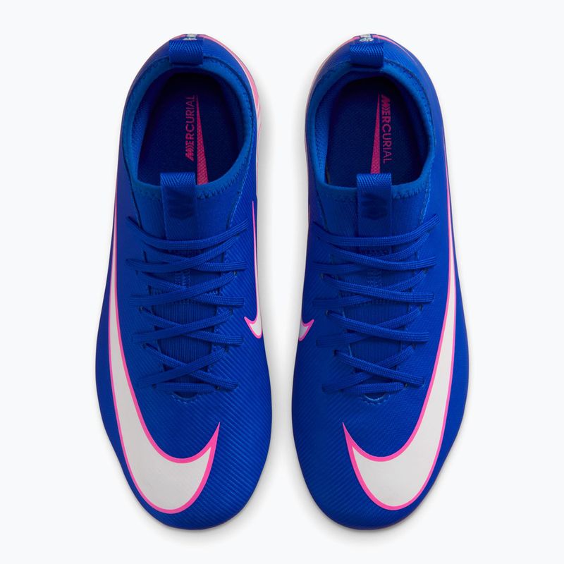 Vaikiški futbolo bateliai Nike Mercurial Vapor 16 Academy FG/MG racer blue/white 8