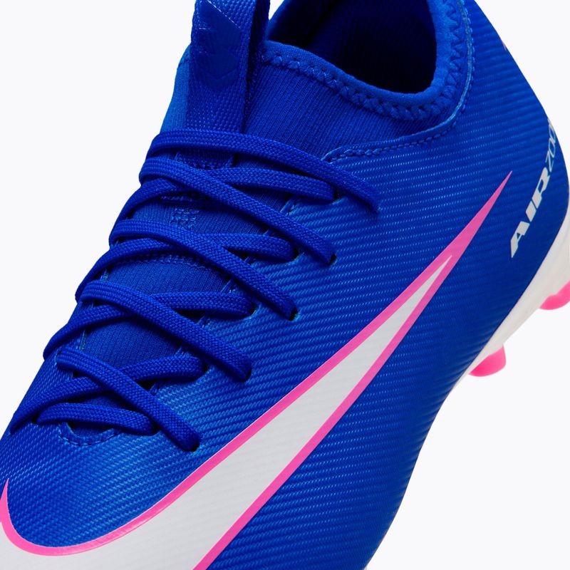 Vaikiški futbolo bateliai Nike Mercurial Vapor 16 Academy FG/MG racer blue/white 9