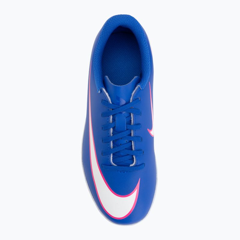 Vaikiški futbolo bateliai Nike Mercurial Vapor 16 Club TF racer blue/black 5