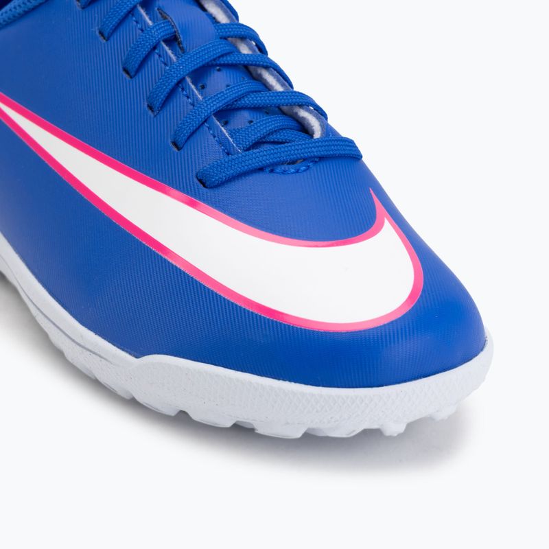 Vaikiški futbolo bateliai Nike Mercurial Vapor 16 Club TF racer blue/black 7