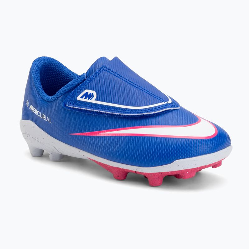 Vaikiški futbolo bateliai Nike Mercurial Vapor 16 Club FG/MG racer blue/white