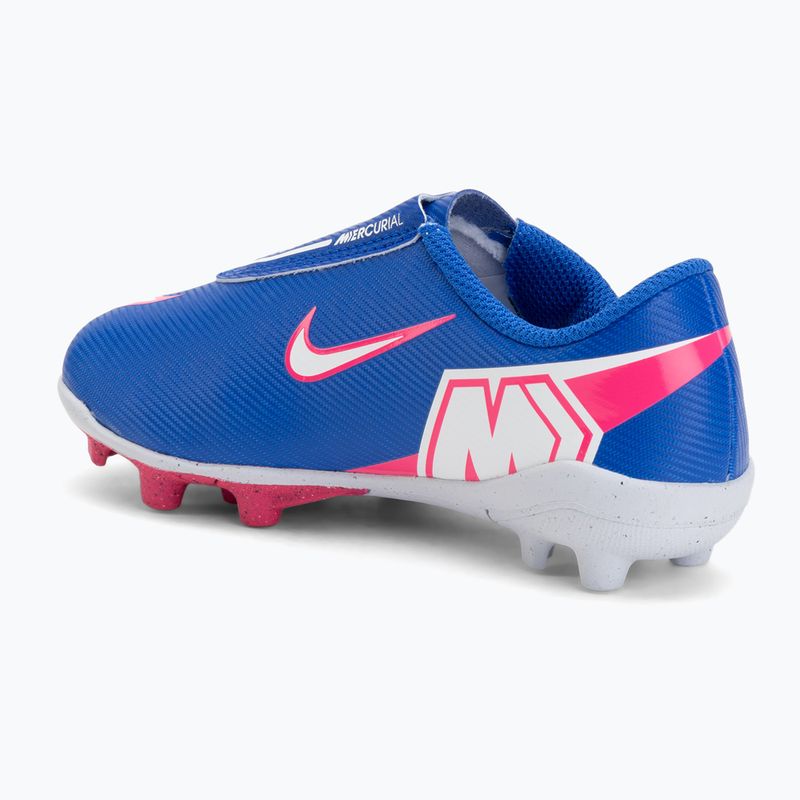 Vaikiški futbolo bateliai Nike Mercurial Vapor 16 Club FG/MG racer blue/white 3