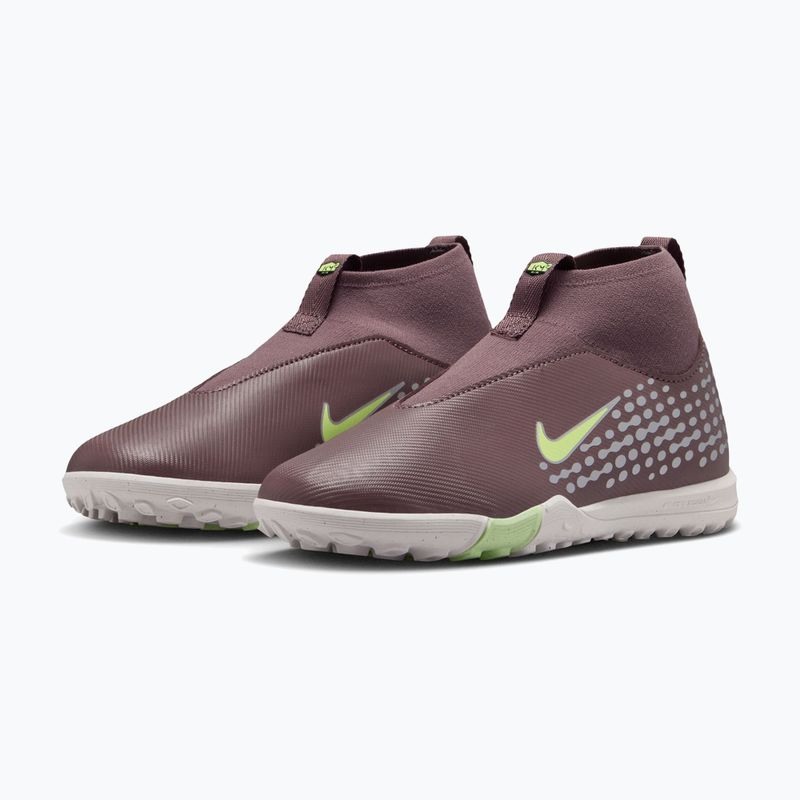 Vaikiški futbolo bateliai Nike Zoom Superfly 10 Academy Kylian Mbappe TF plum eclipse/metallic silver 3