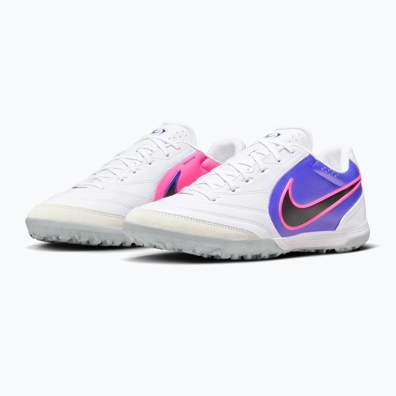 Vyriški futbolo bateliai Nike Tiempo Ligera Pro TF white/racer blue/pink blast/black 10