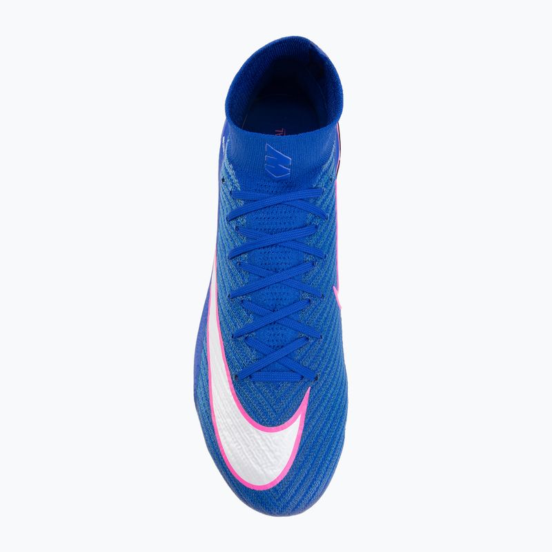 Vyriški futbolo bateliai Nike Mercurial Superfly 10 Elite SG-Pro racer blue/white 5