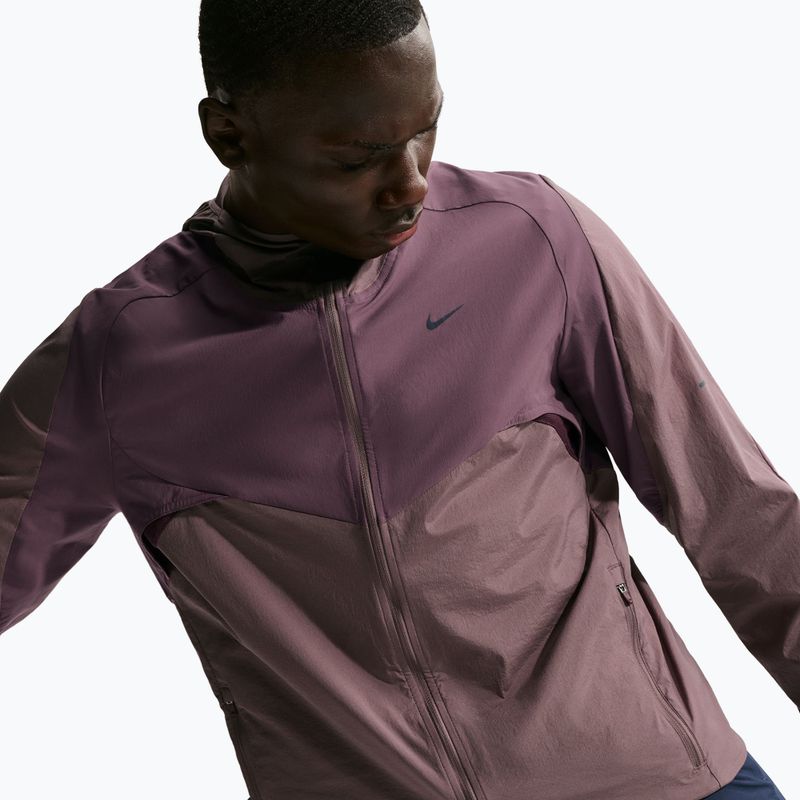 Vyriška bėgimo striukė Nike Stride Dri-Fit dark wine/tattoo/burgundy crush 6